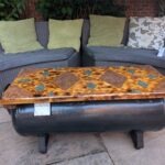 150L Receiver tank coffee table