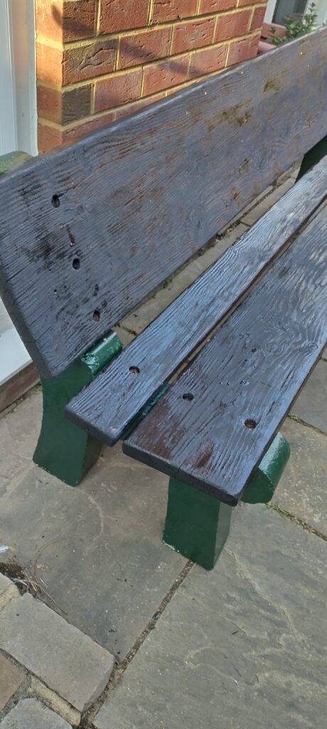 The Burnt bench